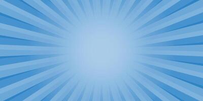 Blue Pattern Sun burst background vector
