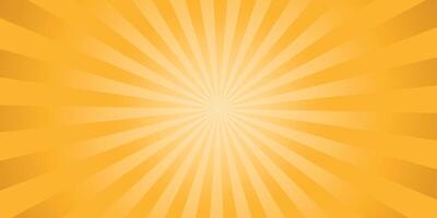Yellow Light Sun burst background image vector