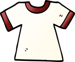 camiseta del doodle de la historieta png