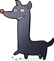 funny cartoon dog png