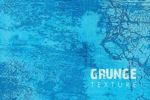 Blue Abstract Grunge Texture Background vector