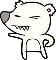 polar bear cartoon png