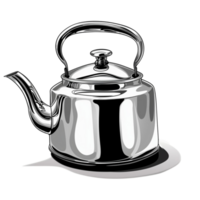 Derecha tetera para tu cocina png