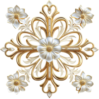 slijtage en stijl een goud broche png