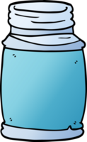 cartoon doodle glazen pot png