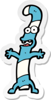 sticker van een cartoon snoepgoed png