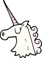 caricatura, garabato, bonito, unicornio png