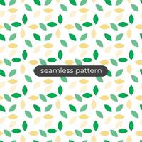 Coloured leaves background with seamless patern style vector