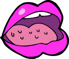 cartoon open mouth png