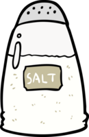 tecknad serie salt shaker png