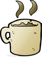 tecknad mugg kaffe png