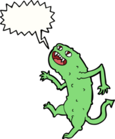 cartoon monster with speech bubble png