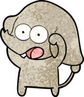 elefante simpatico cartone animato png