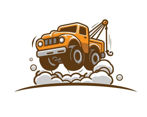 Cartoon Big Truck Vector Art, Icons, and Graphics for Free Download
