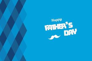 Happy Father's Day background illustration vector