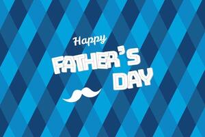 Happy Father's Day background illustration vector