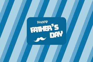 Happy Father's Day background illustration vector