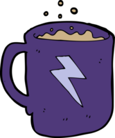 cartoon coffee mug png