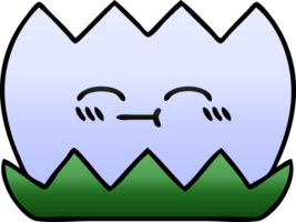 lutning skuggad tecknad serie av en vatten lilly png