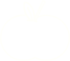 dessin à la craie pomme png