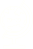 desenho de giz globo png