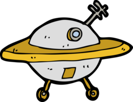 cartoon flying saucer png