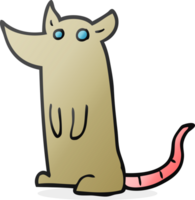 main tiré dessin animé Souris png