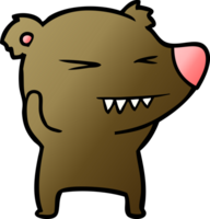 personaje de dibujos animados de oso png