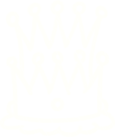 dibujo de tiza de corona elegante png