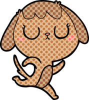 perro de dibujos animados lindo png