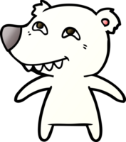 Eisbär-Cartoon png