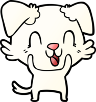 laughing cartoon dog png