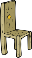 silla vieja de dibujos animados png