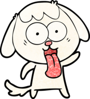 perro de dibujos animados lindo png