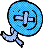 cartoon doodle oude knop png