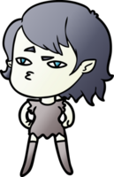 cartoon vampire girl png