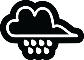 rain cloud icon symbol png