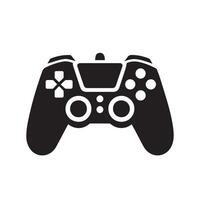 A gaming controller illustration in black and white vector