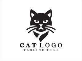Cat Logo Design. Abstract Icon Symbol illustration. vector