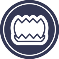 lotus flower circular icon symbol png