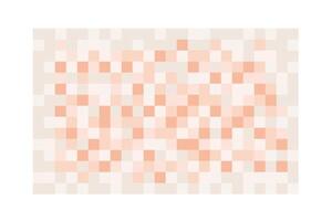 Censor blur effect. Skin tone colored pixel texture. Mosaic pattern to hide face, nude body, text or another unwanted, prohibited or privacy content. vector