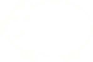 dibujo de tiza de cerdo png