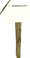 cartoon sign post png