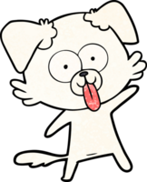 cartoon dog with tongue sticking out png