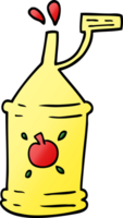 cartoon doodle tomato sauce png