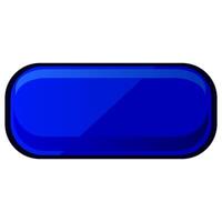 Blue Color Web Button vector