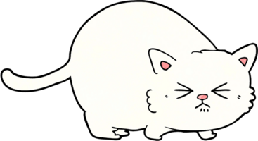 cartoon angry cat png