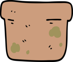 cartoon plant pot png