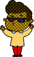 chico genial de dibujos animados png