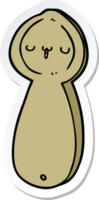 sticker of a cartoon spoon png
